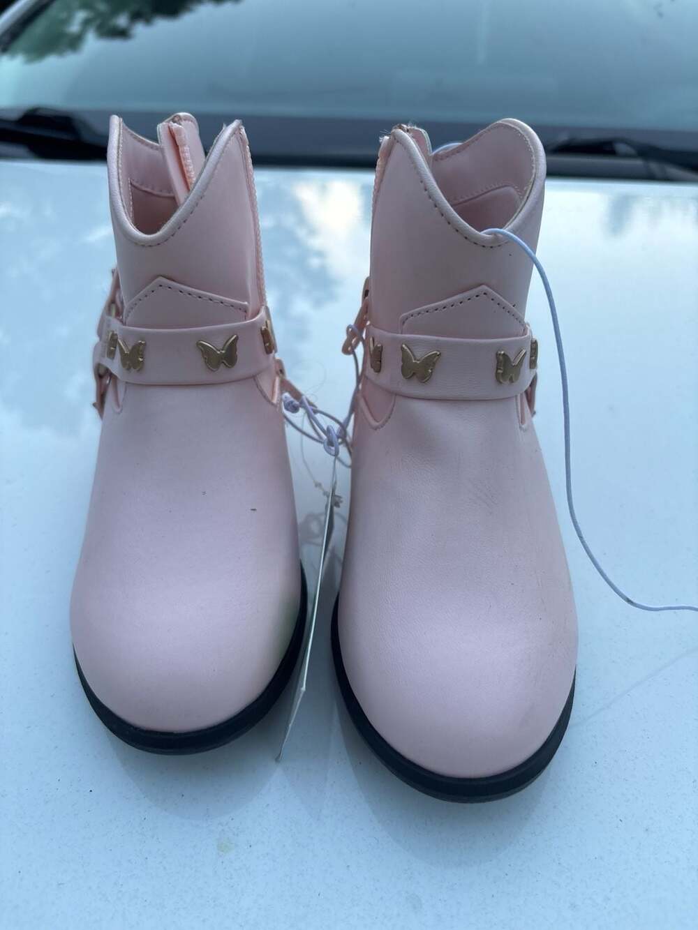 Cat & Jack Toddler Gracie Harness Western Boots Pink Size 10